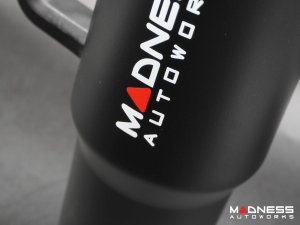 The MAD Cup - Black Cup/ White Logo